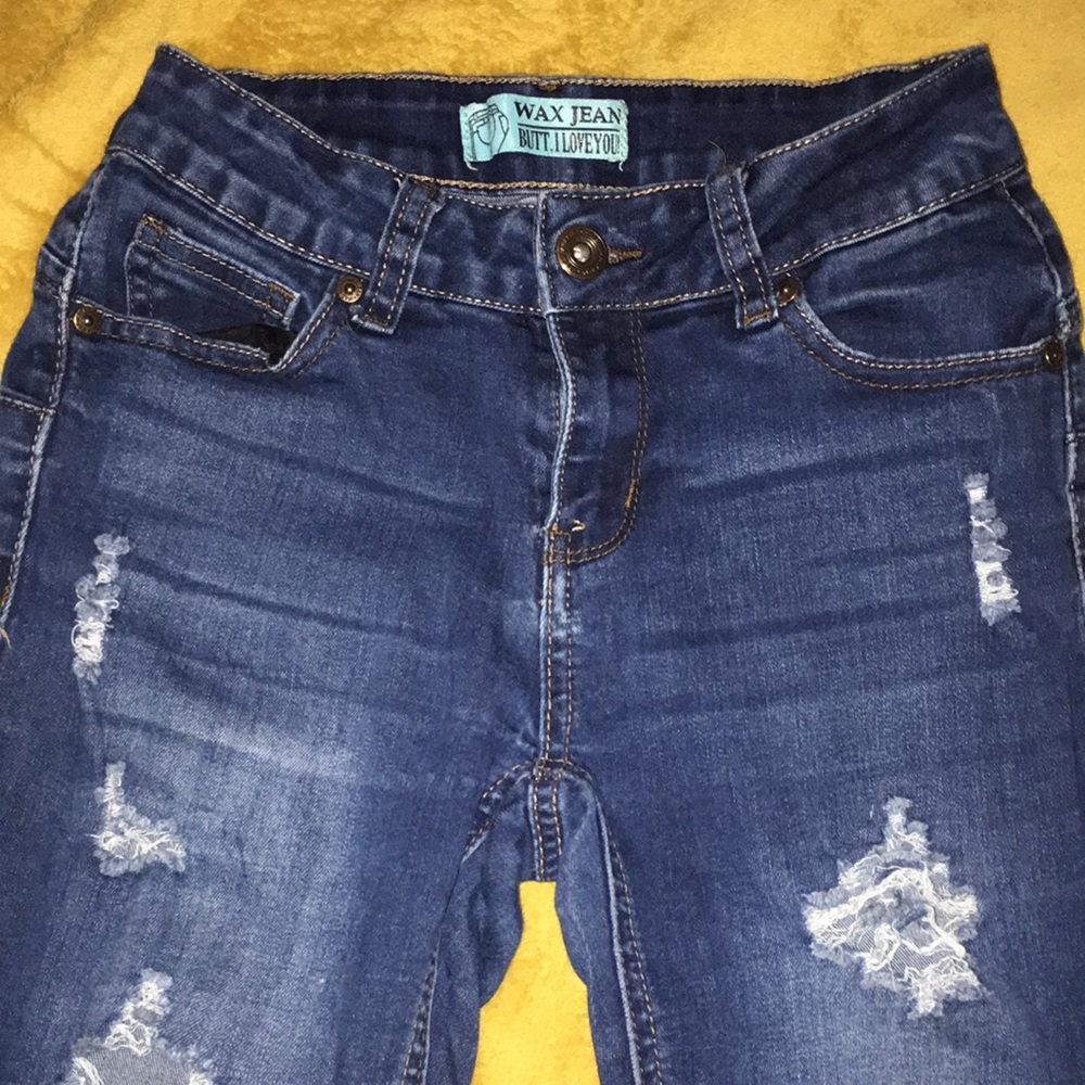 Denim Ripped Jeans